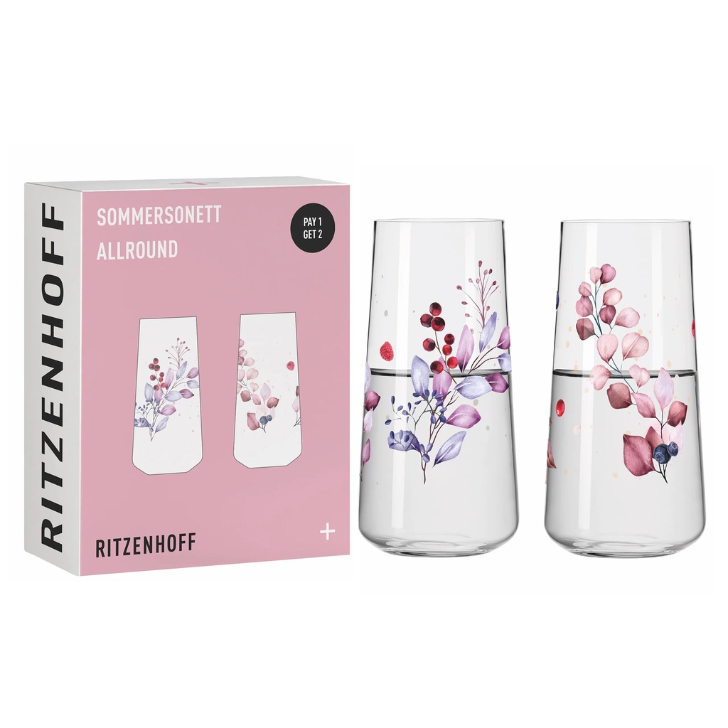 2er-Set Universalglas SOMMERSONETT PROMOTION