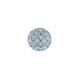 [PI406-BLU] Teller Piastrella