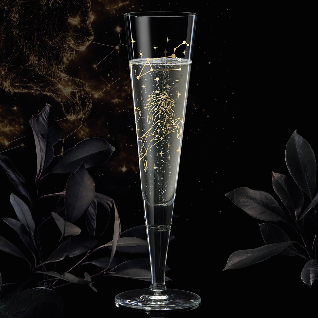 Champagnerglas ASTROLOGIE