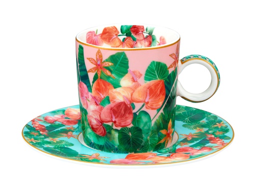 Tasse & Untertasse TEAS & C's TROPICANA