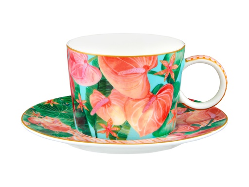 Tasse & Untertasse TEAS & C's TROPICANA