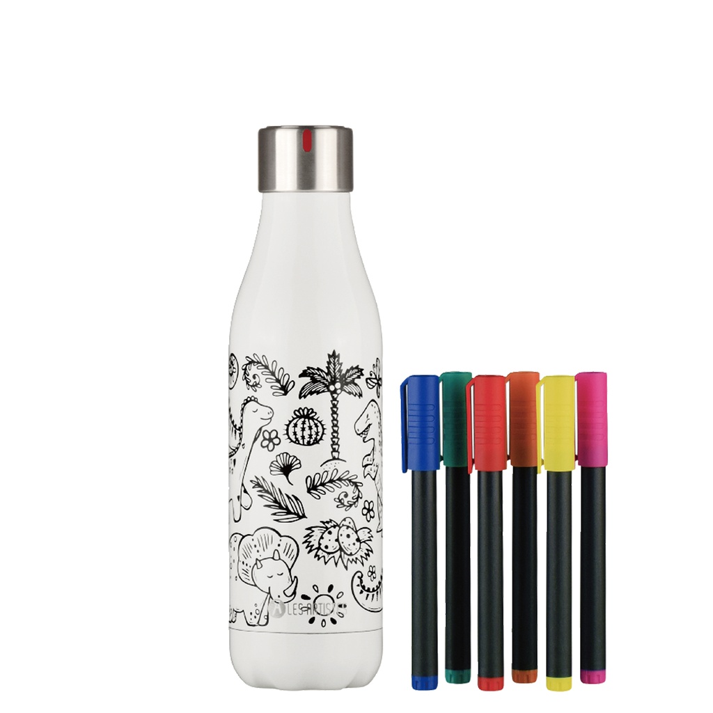 Isoliertrinkflasche im Kreativ-Farbset LES ARTISTES