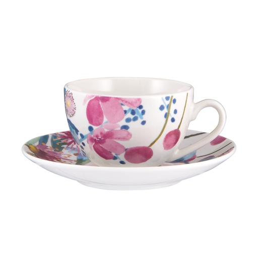 [YD0153] Tasse & Untertasse ROYAL BOTANIC GARDENS EUCALYPTUS BLOOM (100 ml)