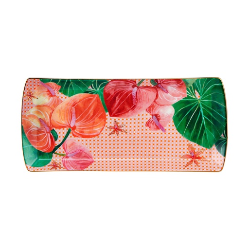 [HV0555] Platte TEAS & C's TROPICANA (pink)