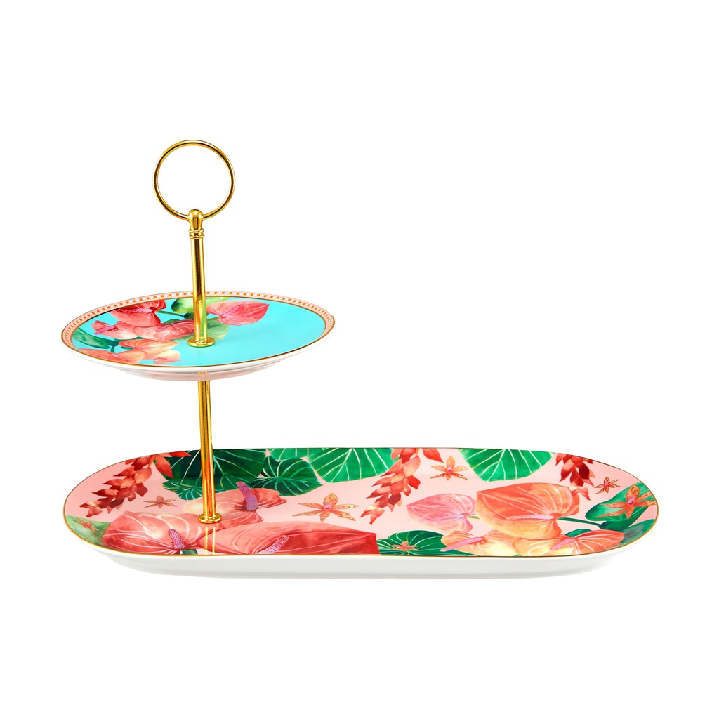 2-stufiger Tortenständer TEAS & C's TROPICANA