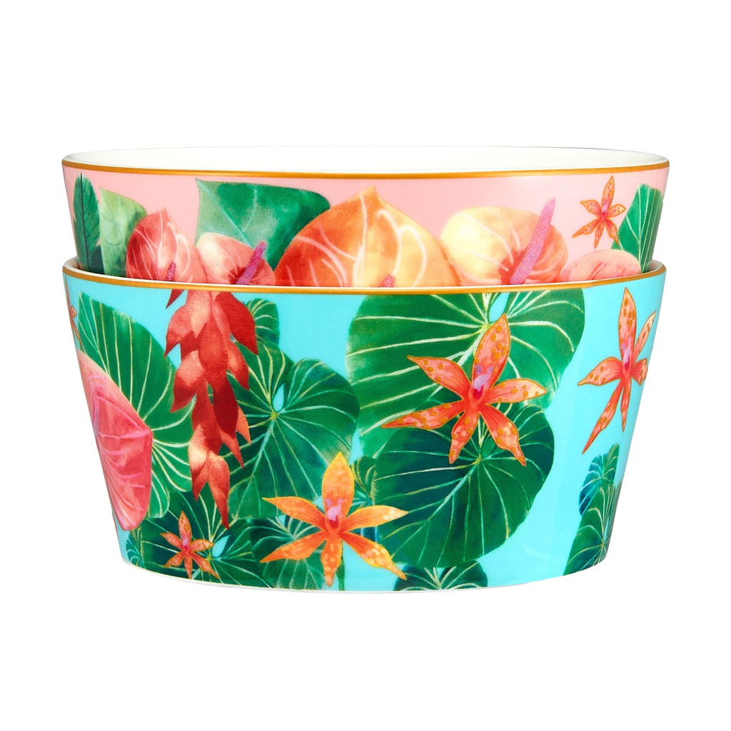 2er-Set Schale TEAS & C's TROPICANA