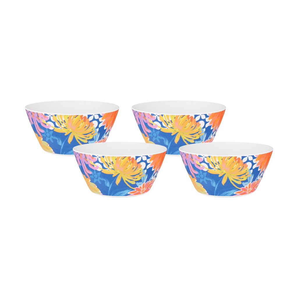 4er-Set Melaminschale SUNBURST