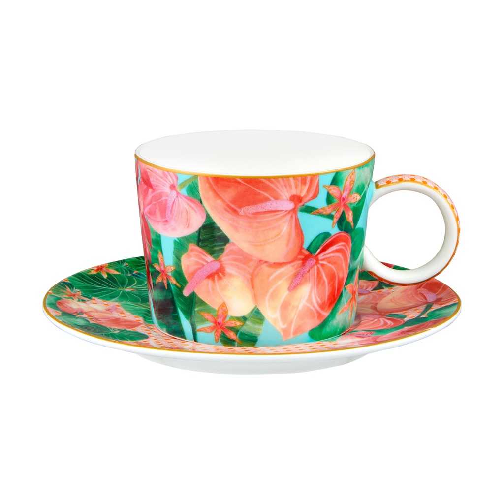 Tasse & Untertasse TEAS & C's TROPICANA