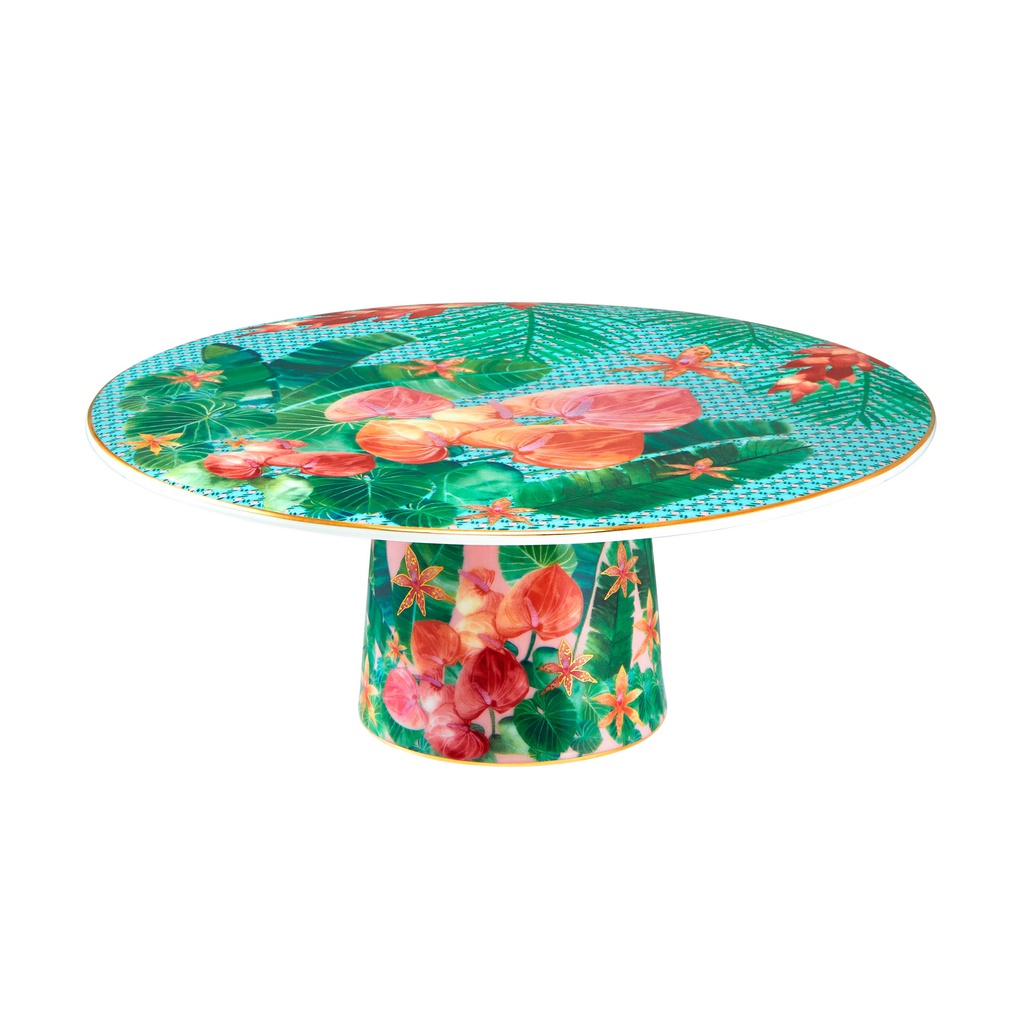 Tortenständer mit Fuss TEAS & C's TROPICANA