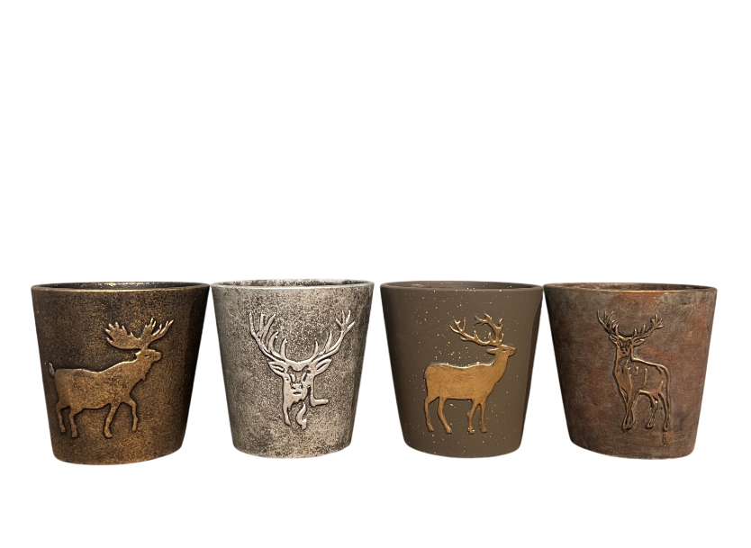 4er-Set Übertopf ELCH