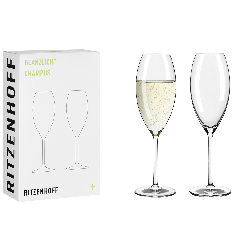 2er-Set Champagnerglas GLANZLICHT