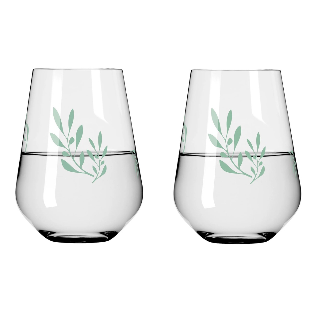 2er-Set Wasserglas ORGANIX