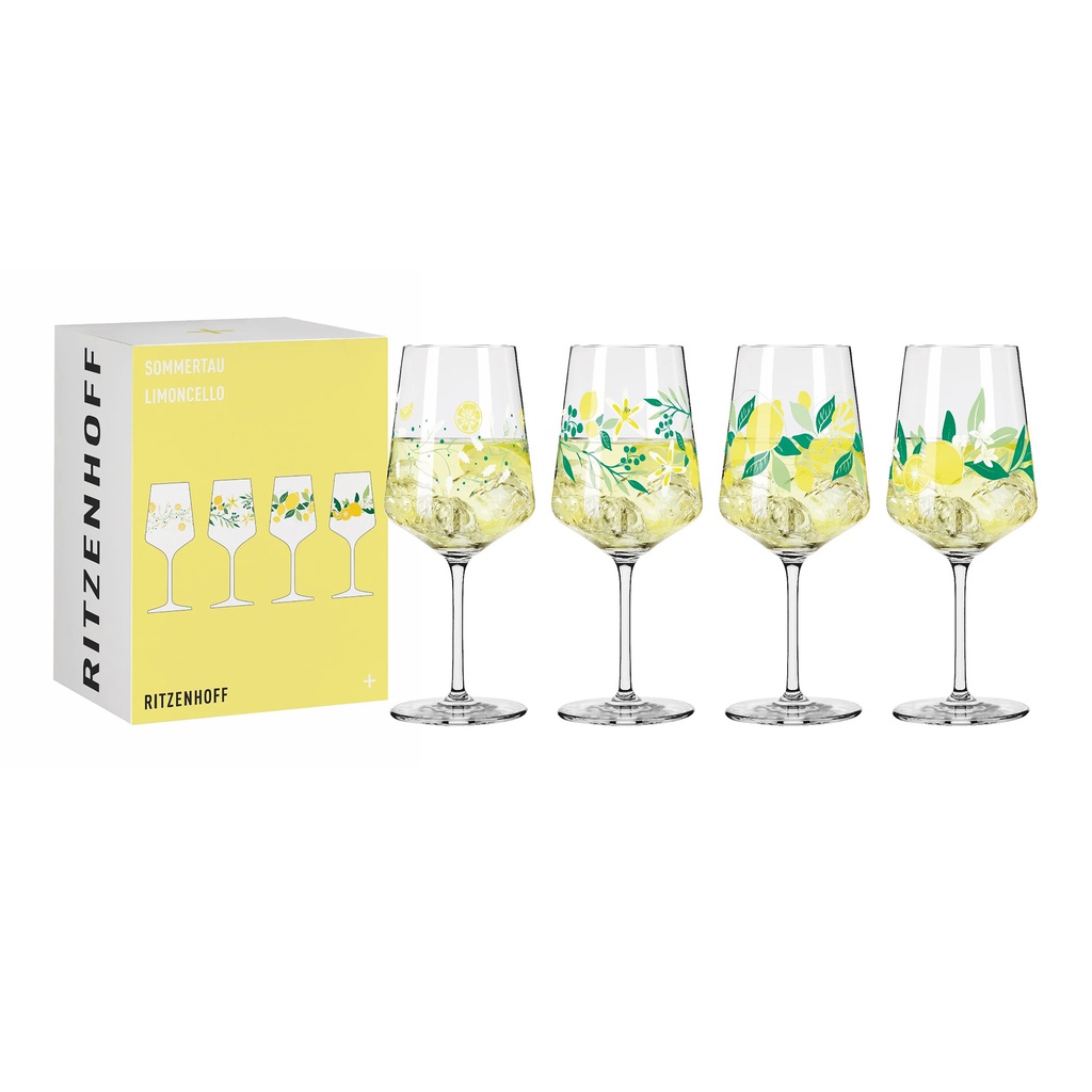 4er-Set Limoncello Aperitivglas F24