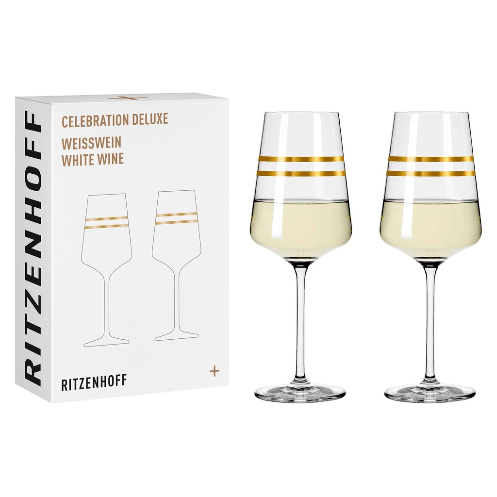 2er-Set Weissweinglas Celebration Deluxe