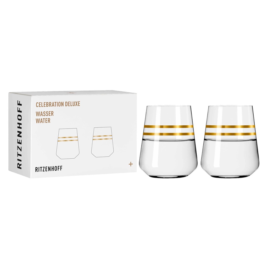2er-Set Wasserglas Celebration Deluxe