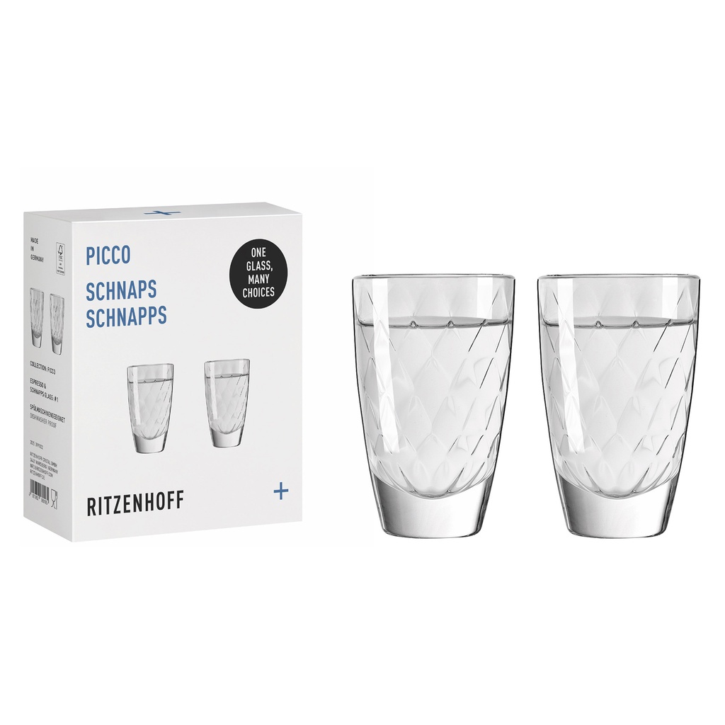 2er-Set Schnapsglas PICCO