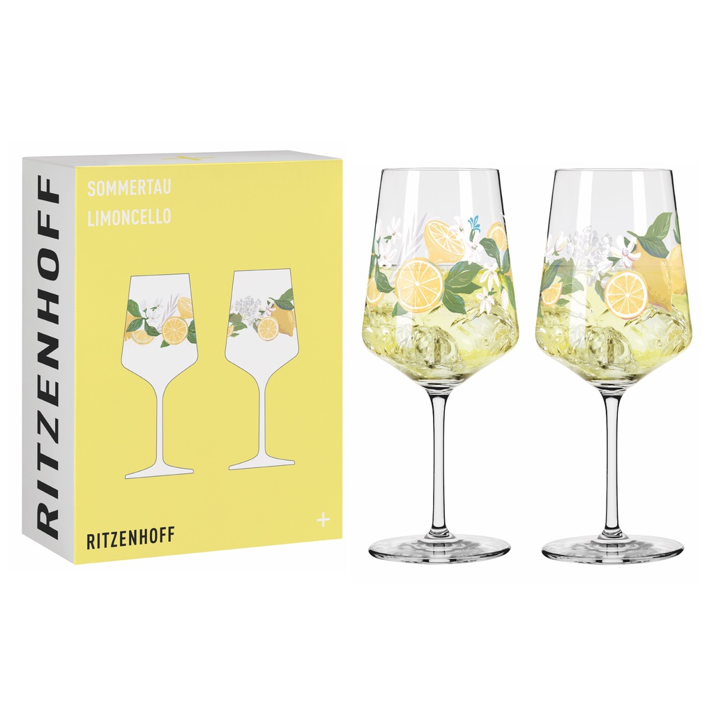 2er-Set Limoncello-Glas SOMMERTAU