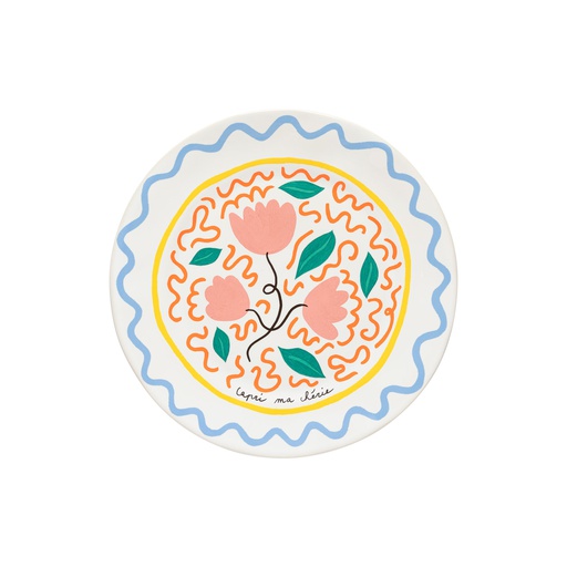 [DEP271-TUL] Teller SUMMER BLISS (270mm, capri ma chérie)
