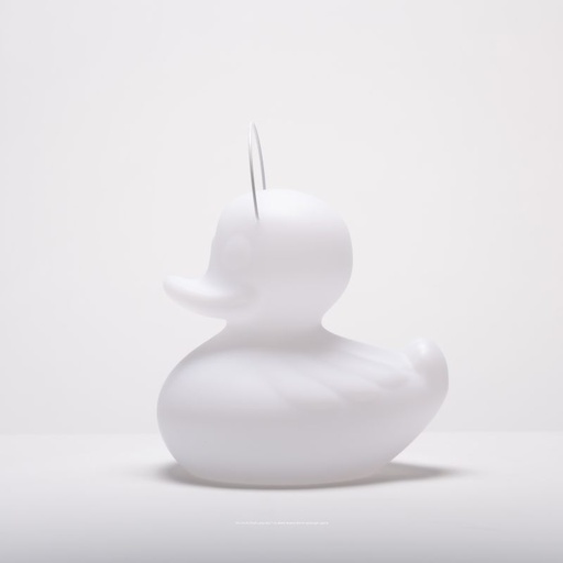 [GNL021] Lampe THE DUCK DUCK (matt white2, s, mit LED)
