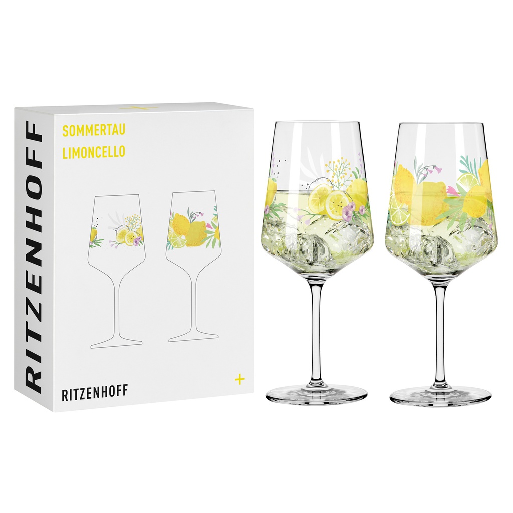2er-Set Limoncello-Glas SOMMERTAU