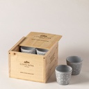 8er-Set Tassen WORLD OF COFFEE