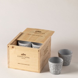 8er-Set Tassen WORLD OF COFFEE