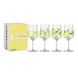 [6041004] 4er-Set LIMONCELLO APERITIFGLAS-SET F24