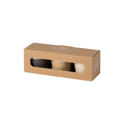 Kartonbox mit Kaffee-/ Espressobecher GRESPRESSO NATURE