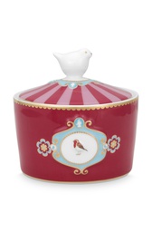 Zuckerdose LOVE BIRDS MEDALLION